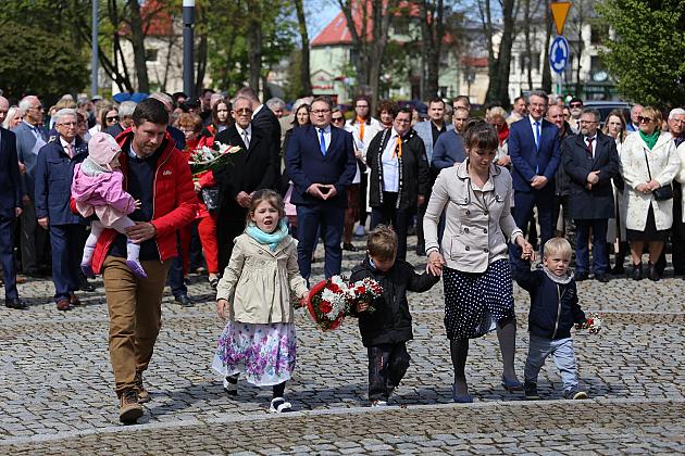 Lębork świętuję 232. rocznicę uchwalenia Konstytucji 3 Maja