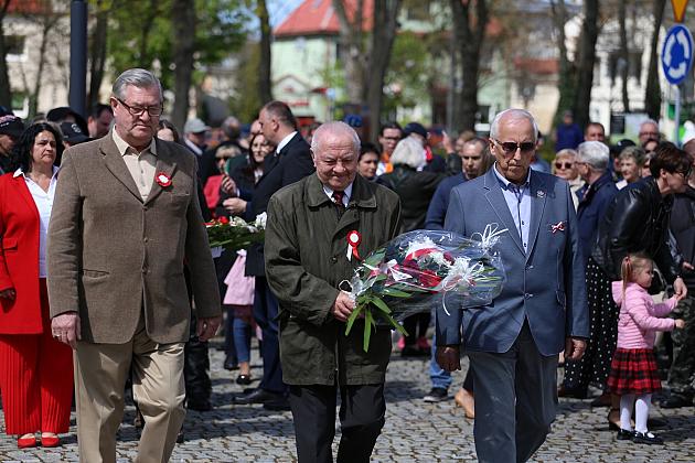 Lębork świętuję 232. rocznicę uchwalenia Konstytucji 3 Maja
