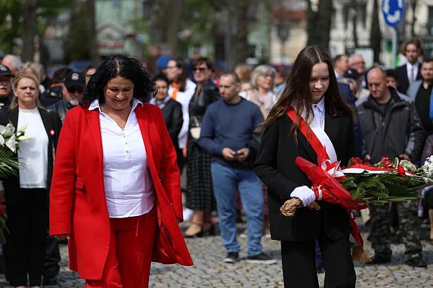 Lębork świętuję 232. rocznicę uchwalenia Konstytucji 3 Maja