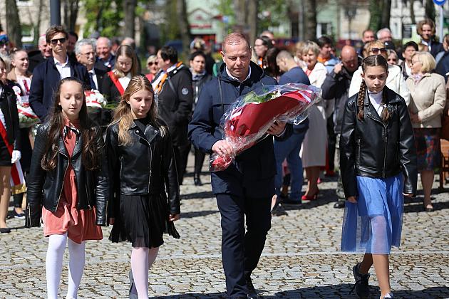Lębork świętuję 232. rocznicę uchwalenia Konstytucji 3 Maja