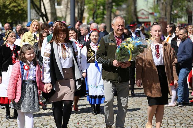 Lębork świętuję 232. rocznicę uchwalenia Konstytucji 3 Maja