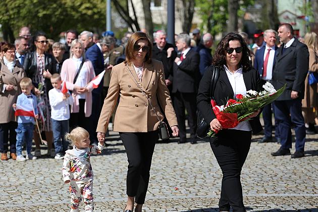 Lębork świętuję 232. rocznicę uchwalenia Konstytucji 3 Maja
