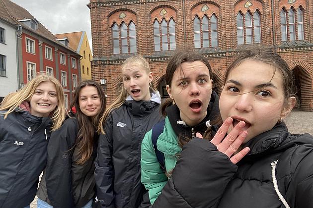 Polsko-niemiecka młodzieżowa wymiana w Stralsundzie