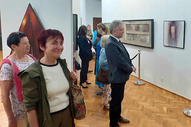 Wystawa prac Krzysztofa Grzesiaka w Muzeum Pomorza Środkowego w Słupsku