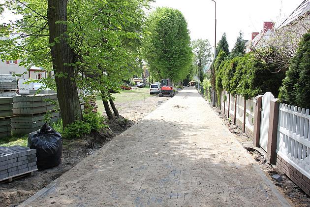 Plac Młodzieży w przebudowie