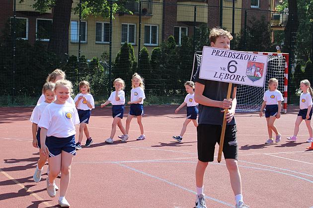 Lęborskie przedszkolaki rywalizowały w Igrzyskach Dzieci Przedszkolnych