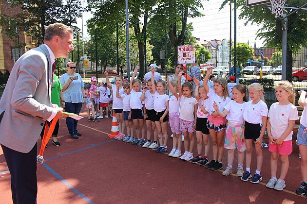 Lęborskie przedszkolaki rywalizowały w Igrzyskach Dzieci Przedszkolnych