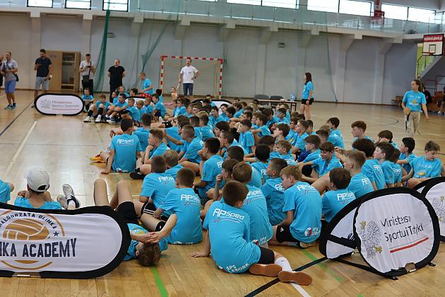 Zagrali w minisiatkówkę o Puchar Małgorzaty Glinki