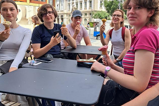 Uczniowie SLO na Erasmusie w Portugalii