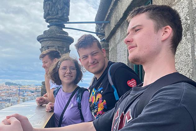 Uczniowie SLO na Erasmusie w Portugalii