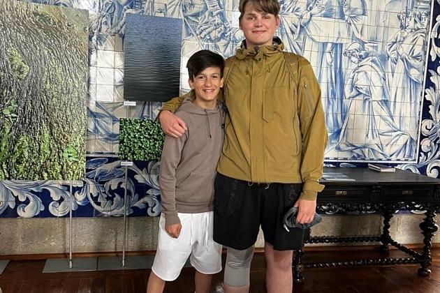 Uczniowie SLO na Erasmusie w Portugalii