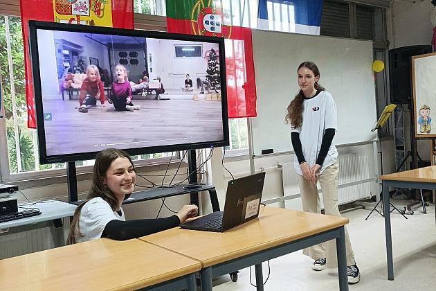 Uczniowie SLO na Erasmusie w Portugalii