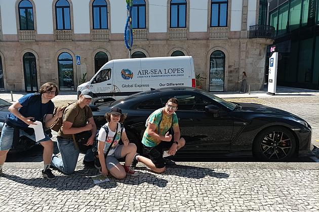 Uczniowie SLO na Erasmusie w Portugalii