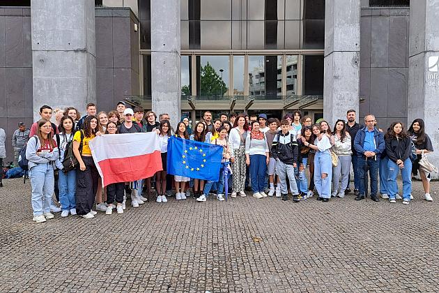 Uczniowie SLO na Erasmusie w Portugalii