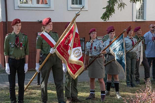 40-ta rocznica nadania imienia generała Stanisława Sosabowskiego 7 Harcerskiej Drużynie Czerwonych Beretów z Lęborka