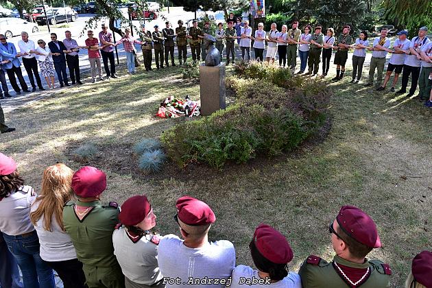40-ta rocznica nadania imienia generała Stanisława Sosabowskiego 7 Harcerskiej Drużynie Czerwonych Beretów z Lęborka