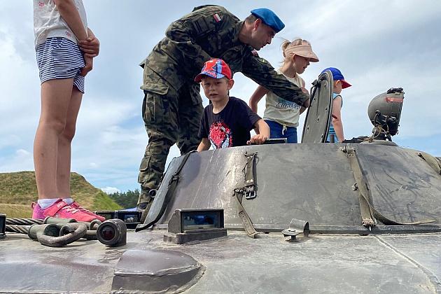 40-ta rocznica nadania imienia generała Stanisława Sosabowskiego 7 Harcerskiej Drużynie Czerwonych Beretów z Lęborka