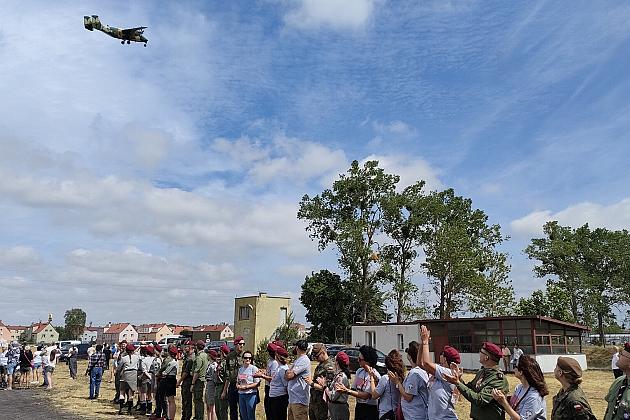 40-ta rocznica nadania imienia generała Stanisława Sosabowskiego 7 Harcerskiej Drużynie Czerwonych Beretów z Lęborka