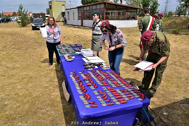 40-ta rocznica nadania imienia generała Stanisława Sosabowskiego 7 Harcerskiej Drużynie Czerwonych Beretów z Lęborka