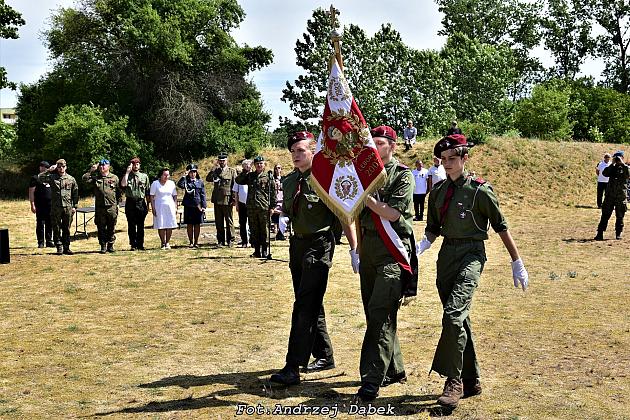 40-ta rocznica nadania imienia generała Stanisława Sosabowskiego 7 Harcerskiej Drużynie Czerwonych Beretów z Lęborka