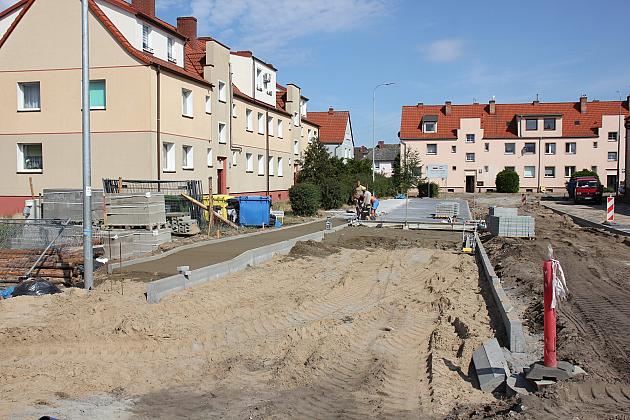 Mieszka I bis w budowie