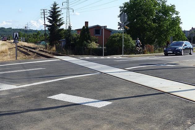 Przebudowa przejścia przez przejazd kolejowy Mireckiego/Topolowa