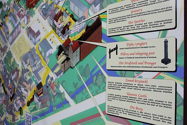 Odnowione plany poprowadzą turystów wzdłuż murów obronnych