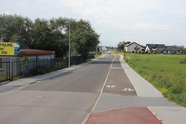 Nowa droga połączyła ulice Kossaka przez Nadmorską ze Skarżyńskiego