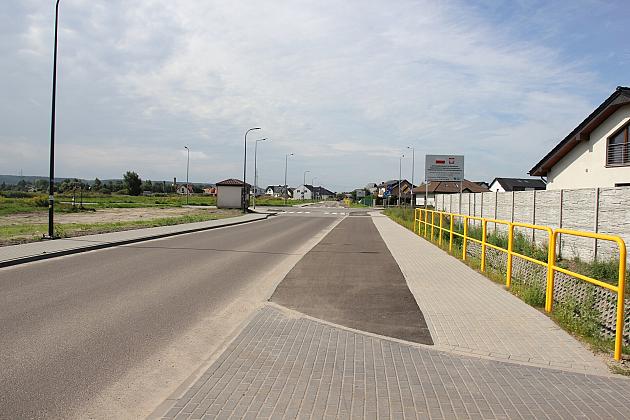 Nowa droga połączyła ulice Kossaka przez Nadmorską ze Skarżyńskiego