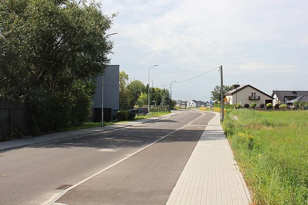 Nowa droga połączyła ulice Kossaka przez Nadmorską ze Skarżyńskiego