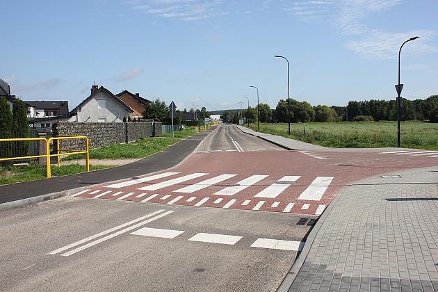 Nowa droga połączyła ulice Kossaka przez Nadmorską ze Skarżyńskiego