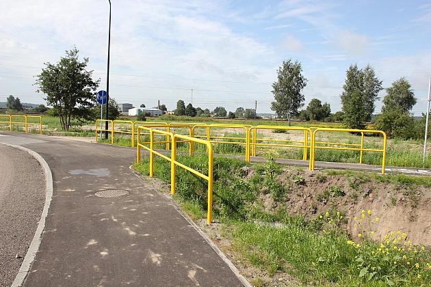 Nowa droga połączyła ulice Kossaka przez Nadmorską ze Skarżyńskiego