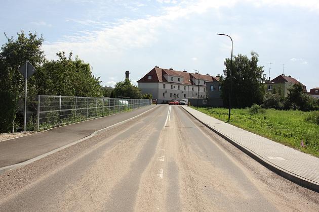 Nowa droga połączyła ulice Kossaka przez Nadmorską ze Skarżyńskiego