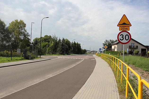 Nowa droga połączyła ulice Kossaka przez Nadmorską ze Skarżyńskiego