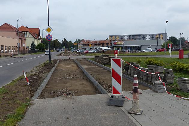 Na Wojska Polskiego powstaje ponad 460 metrów drogi rowerowej