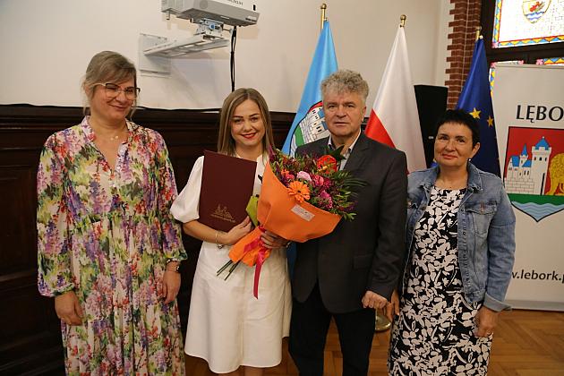 Oświatowa uroczystość w ratuszu