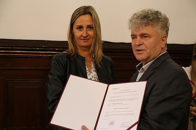 Oświatowa uroczystość w ratuszu