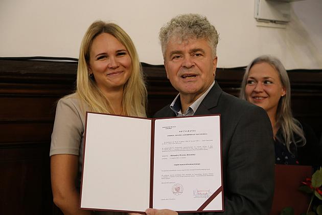 Oświatowa uroczystość w ratuszu