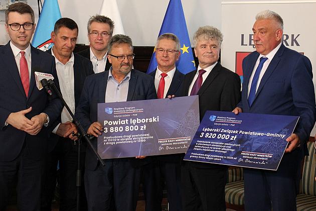 18 mln 912 tys. zł dla regionu lęborskiego z Rządowego Programu Inwestycji Strategicznych