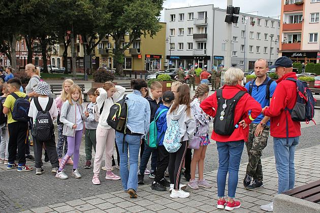 Rajd pieszo-rowerowy wyruszył z placu Pokoju