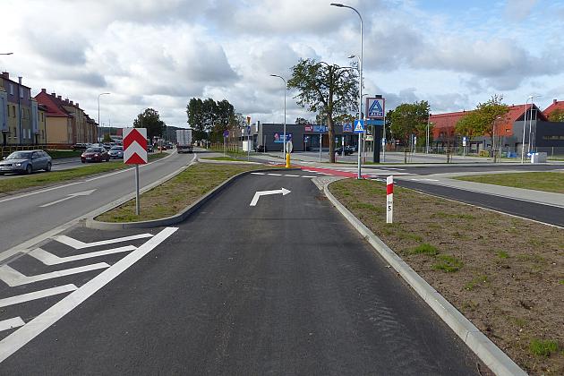 Tczewska po przebudowie połączona z obwodnicą