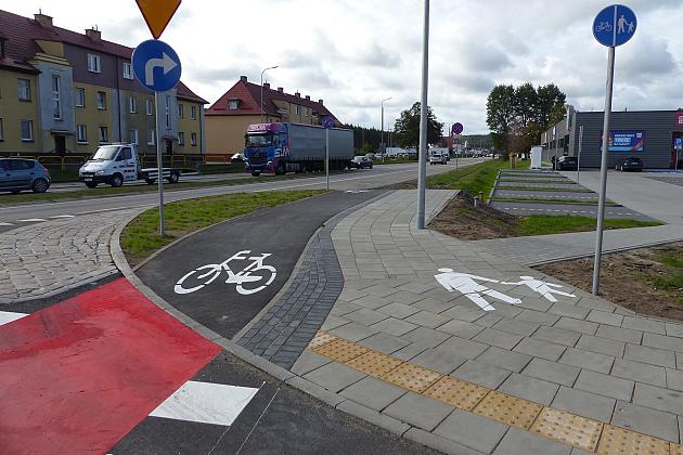 Tczewska po przebudowie połączona z obwodnicą