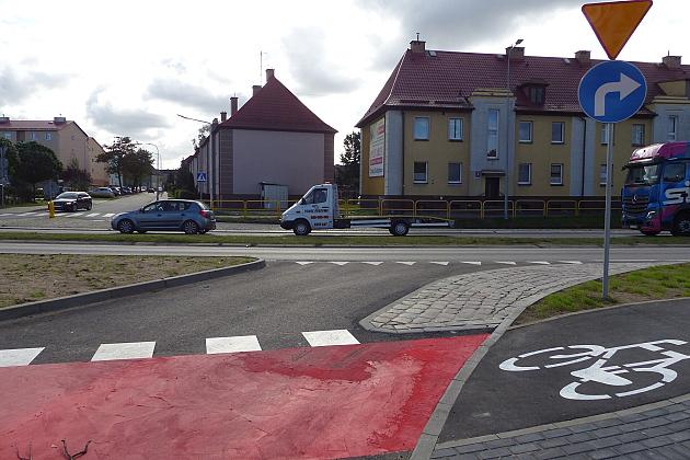 Tczewska po przebudowie połączona z obwodnicą