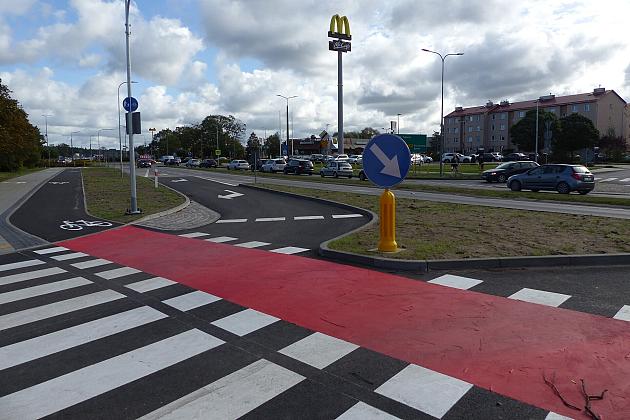 Tczewska po przebudowie połączona z obwodnicą