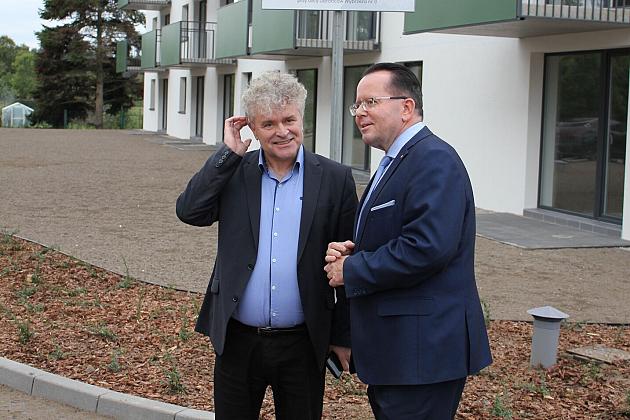 Budynek z mieszkaniami na wynajem przy ul. Obrońców Wybrzeża 9 ukończony