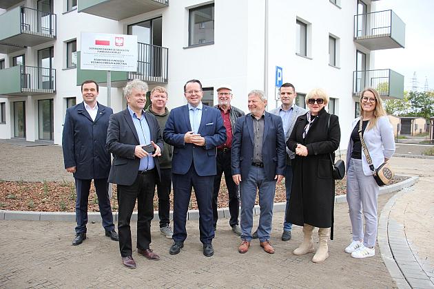 Budynek z mieszkaniami na wynajem przy ul. Obrońców Wybrzeża 9 ukończony