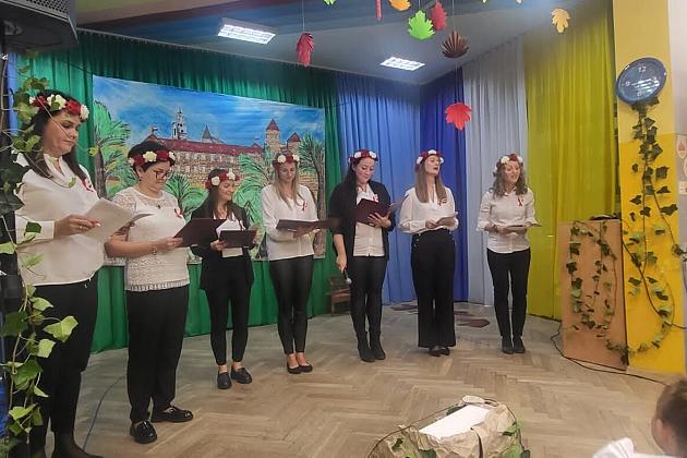 Wieczornica z okazji Święta Niepodległości w Przedszkolu Nr 6 w Lęborku!