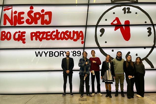 Młodzież ze Słowacji w Lęborku