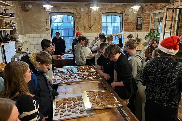 Młodzież ze Słowacji w Lęborku