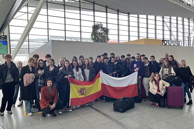 W Lęborku odbyła się międzynarodowa wymiana uczniów z Hiszpanii i Portugalii